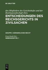 Nebengesetze, 1