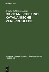 Okzitanische und katalanische Verbprobleme