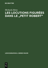 Les locutions figurées dans le 'Petit Robert'