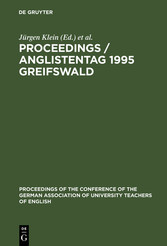 Proceedings / Anglistentag 1995 Greifswald