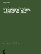 The transformational syntax of Romanian