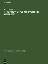 The phonetics of modern Hebrew