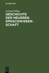 Geschichte der neueren Sprachwissenschaft