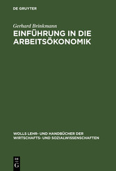 Einführung in die Arbeitsökonomik