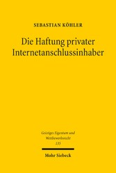 Die Haftung privater Internetanschlussinhaber