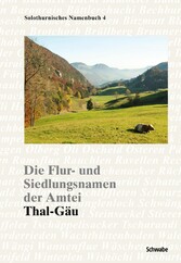 Die Flur- und Siedlungsnamen der Amtei