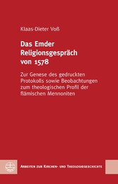 Das Emder Religionsgespräch von 1578