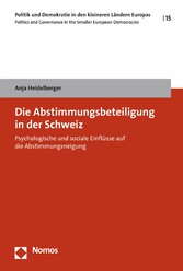 Die Abstimmungsbeteiligung in der Schweiz