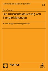 Die Umsatzbesteuerung von Energieleistungen