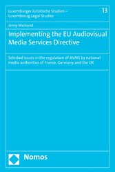 Implementing the EU Audiovisual Media Services Directive