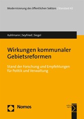 Wirkungen kommunaler Gebietsreformen