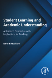 Student Learning and Academic Understanding