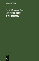 Ueber die Religion