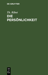 Die Persönlichkeit