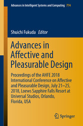 Advances in Affective and Pleasurable Design