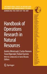 Handbook of Operations Research in Natural Resources