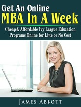 Get An Online MBA In A Week