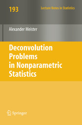 Deconvolution Problems in Nonparametric Statistics