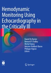 Hemodynamic Monitoring Using Echocardiography in the Critically Ill