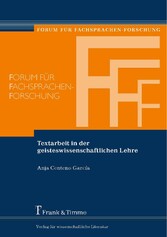 Textarbeit in der geisteswissenschaftlichen Lehre