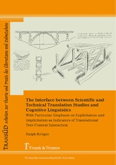 The Interface between Scientific and Technical Translation Studies and Cognitive Linguistics