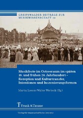 Musikfeste im Ostseeraum im späten 19. und  frühen 20. Jahrhundert