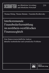 Interkommunale Finanzbedarfsermittlung im nordrhein-westfälischen Finanzausgleich