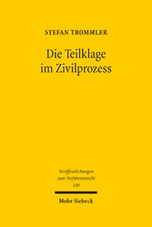 Die Teilklage im Zivilprozess