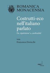 Costrutti-eco nell' italiano parlato