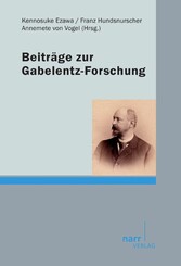 Beiträge zur Gabelentz-Forschung