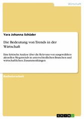 Die Bedeutung von Trends in der Wirtschaft