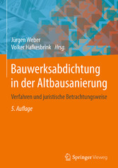 Bauwerksabdichtung in der Altbausanierung