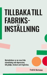 Tillbaka till fabriksinställning