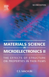 Materials Science in Microelectronics II