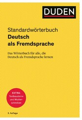 Duden - Deutsch als Fremdsprache - Standardwörterbuch