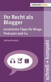 Ihr Recht als Blogger