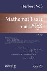 Mathematiksatz mit LaTeX