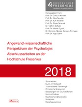 Angewandt-wissenschaftliche Perspektiven der Psychologie