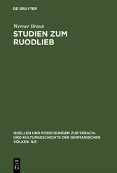 Studien zum Ruodlieb