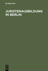 Juristenausbildung in Berlin