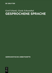 Gesprochene Sprache