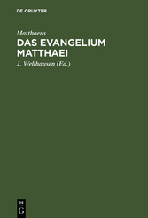 Das Evangelium Matthaei