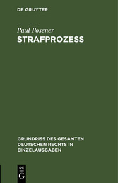 Strafprozeß