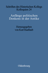 Anfänge politischen Denkens in der Antike