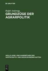 Grundzüge der Agrarpolitik