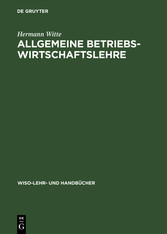 Allgemeine Betriebswirtschaftslehre