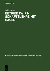 Betriebswirtschaftslehre mit Excel