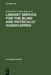 Library service for the blind and physically handicapped