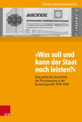 »Was soll und kann der Staat noch leisten?«