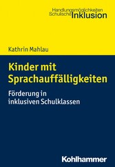 Kinder mit Sprachauffälligkeiten